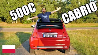 Fiat 500C Hybrid - mini cabrio zamiast MX-5? (PL) - test i jazda próbna