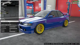 GTA Online: Karin Sultan RS Classic Customization & Review (Subaru Impreza 22b)