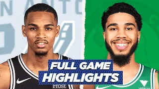 SPURS at CELTICS FULL GAME HIGHLIGHTS | 2021 NBA Season