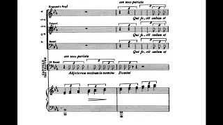 Te Deum (Tosca - G. Puccini) Score Animation