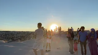 🔴 Влезла в ГОРУ по ЖАРЕ 🔴 закат в Пещерном городе Cappadocia Turkey 06.07.2021