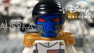 Grand Admiral Thrawn First Live Action Appearance | Ahsoka Epsiode 6 | Lego Stop Motion Recreation