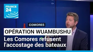Opération Wuambushu à Mayotte : les Comores refusent l'accostage des bateaux • FRANCE 24