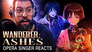 Opera Singer Reacts to the Music of Wanderer: Ashes || Genshin Impact