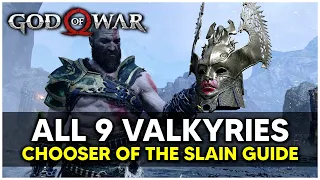 God of War - All 9 Valkyrie Locations (Chooser of the Slain Trophy Guide)