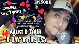 [EPISODE] SUGA - Agust D TOUR 'D-DAY' in the USA REACTION (with Jimin Appearance!)
