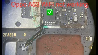 OPPO A53 WiFi Not Working Repair / ជួសជុល OPPO A53 អត់ដើរ WiFi