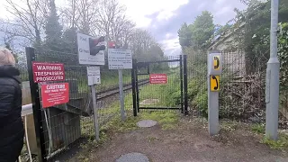 Dunadry Muckamore Accommodation Level Crossing (County Antrim) Saturday May 22.05.2021