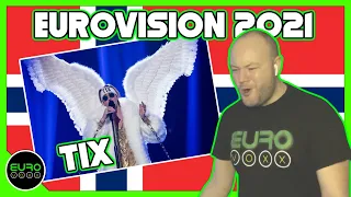 NORWAY EUROVISION 2021 REACTION: TIX - Fallen Angel // ANDY REACTS!