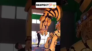 Respect 🤯💯 robot horse