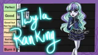 Ranking Every Monster High Twyla Doll!