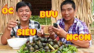 Anh Tư TV | Ốc Bưu Luộc Sả Siêu Ngon