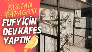 EVDE  DEV KAFES NASIL YAPILIR? (Düşük maliyetli kafes yapımı)