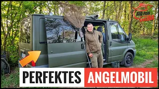 VERRÜCKT oder GENIAL? Aus dem AUTO ANGELN - STAHLBIVVY fürs Karpfenangeln – Gregor trifft den Profi