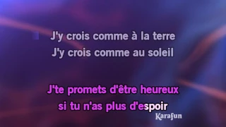 Karaoké Je te promets (Live Born Rocker Tour) - Johnny Hallyday *