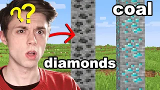 I Fooled my Friend by SWAPPING Diamond and Coal Textures...