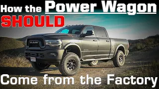 Optimize your Power Wagon; here's how they SHOULD come from Ram!