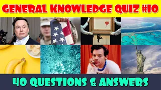 General Knowledge Trivia Quiz (Part 10)