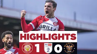 Stevenage 1-0 Blackpool | Sky Bet League One highlights