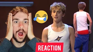 REACTION / Timothée Chalamet as Troy Sivan (Sleep Demon) SNL - by Klodjan Pellumaj