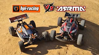 Hpi Vorza Flux buggy Vs Arrma Typhon v5 ...Which is the better basher buggy