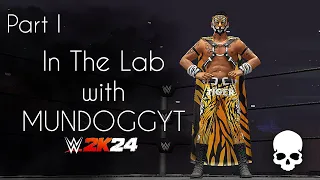 In the lab with MUNDOGGYT RAW & UNCUT (XBOX) WWE 2K24- CAW Creating Video Part-1