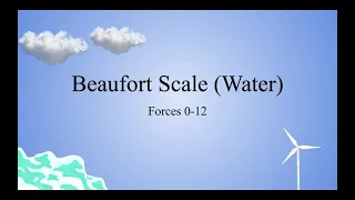 Beaufort Scale: Ocean