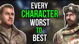 EVERY CHARACTER RANKED WORST TO BEST (COD ZOMBIES)