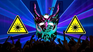POV Laser Show for Another Me (with Dylan Matthew) by Seven Lions, Excision, Wooli