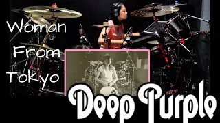 DEEP PURPLE ~ WOMAN FROM TOKYO [ cover ] Drum & Djembe by KALONICA NICX