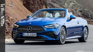 2024 Mercedes-Benz CLE Cabriolet (CLE 450 4MATIC) | Spectral Blue | Driving, Interior, Exterior