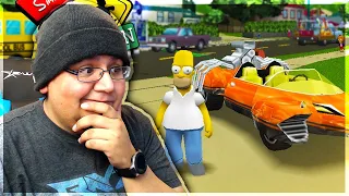 PLAYING THE SIMPSONS: HIT & RUN FOR THE FIRST TIME EVER! - HYPE BEAST Ep. 1