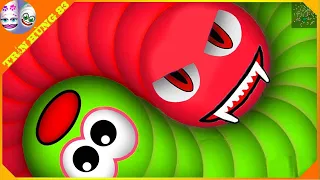 🐍Rắn Săn Mồi , Vùng Giun Đất , WormsZone.io| Epic Worms Zone Best Gameplay | Trần Hùng 83