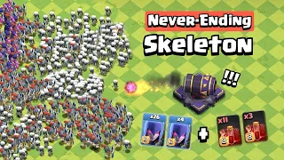 700 Skeletons Army | Clash of Clans