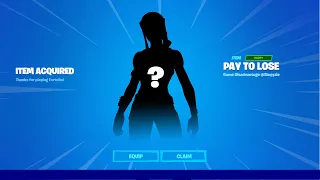 PAY TO LOSE SKINS IN FORTNITE! #shorts