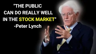 Peter Lynch - "It's a tragedy that the small investor is convinced they don't have a chance"