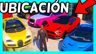 ✅UBICACIONES DE AUTOS DEPORTIVOS Y DE LUJO EN GTA 5  ([MODO HISTORIA])!!🚀