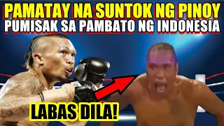 LABAS DILA ANG KALABAN NG MATAMAAN NG PAMATAY NA SUNTOK NG PINOY