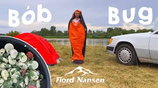 jem bób nad rzeką Bug (i testuję śpiwór Fjord Nansen)