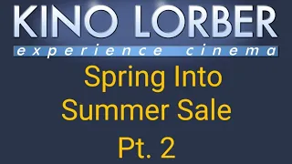 Kino Lorber Spring Into Summer Sale Haul Pt. 2!! New Blu-rays & 4Ks