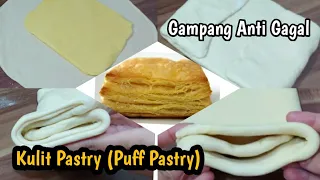 Resep Kulit Pastry Homemade | Kulit Puff Pastry Anti Gagal | Kulit Zuppa Soup | zupa-zupa | Zupa