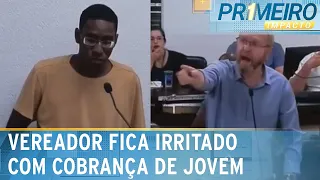 Jovem é ameaçado de prisão após criticar vereadores em tribuna | Primeiro Impacto (23/08/23)