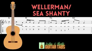 Nathan Evans- Wellerman – Sea Shanty (no capo) GUITAR TAB