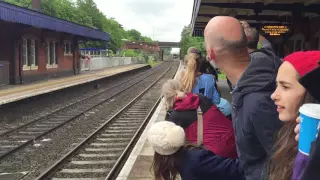 Flying Scotsman Flies through Twyford towards Salisbury 21 May 2016