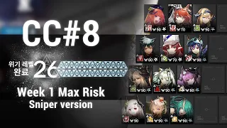 CC#8 Dawnseeker :: Too much lag - Week 1 Max Risk 26 (Sniper version)
