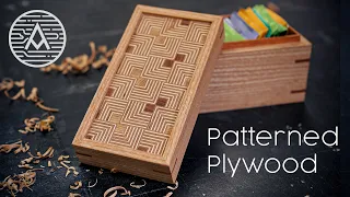 Making a Patterned Plywood Lidded Box