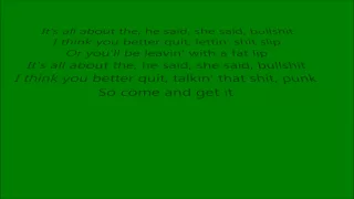 Break Stuff by Limp Bizkit Lyrics (Explicit)