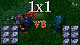 Slardar vs Void with 6x Moonshard | 25 Level | WHO WILL BEAT?