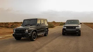 G63 AMG VS Range Rover Vogue Autobiography | Drag Race & Review