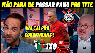 FLAMENGO PASSA VEXAME E IMPRENSA PASSA PANO ! PALESTINO 1X0 FLAMENGO